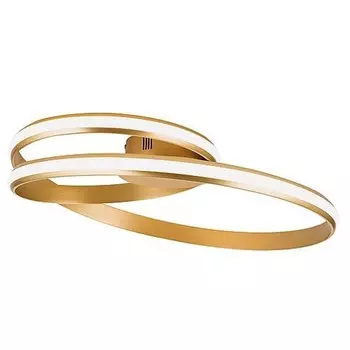 Светодиодный потолочный светильник матовая латунь 3000К 30Вт DL 7-638 Orion