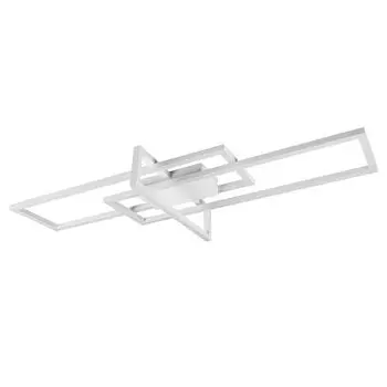 Светодиодный потолочный светильник, матовый белый, диммер, 100 см etc-shop