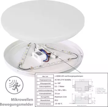 Светодиодный потолочный светильник Maxkomfort GmbH