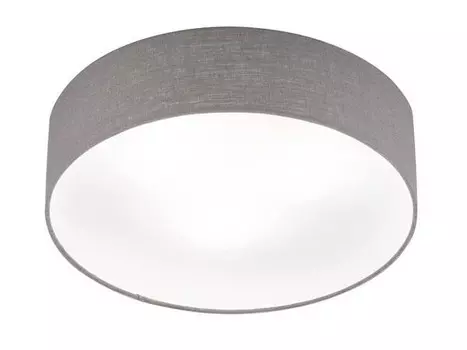 Светодиодный потолочный светильник MeineWunschleuchte dimmbar rund Grau, серый