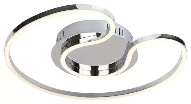 Светодиодный потолочный светильник Melora из металла и хрома Ш: 41см В: 6см Rabalux