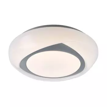 Светодиодный потолочный светильник, металл, белый, круглый, D 35 см Globo Lighting