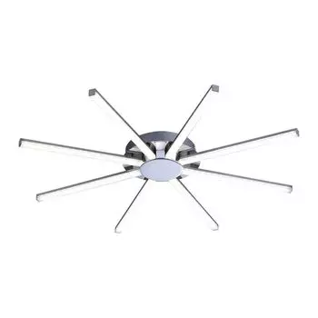 Светодиодный потолочный светильник мощностью 24 Вт для вашего жилого пространства. LeuchtenDirekt, серебро