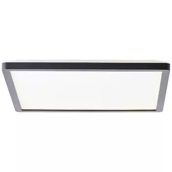 Светодиодный потолочный светильник накладной панельный черный квадрат 29,5x29,5 4000 Кельвин Lightbox