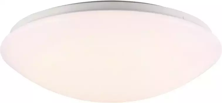 Светодиодный потолочный светильник Nordlux для наружного освещения "Ask", 1 лампочка, источник света, светодиодная панель | Светодиод прочно интегрирован 36 см, Высота: 10,5 см, белый