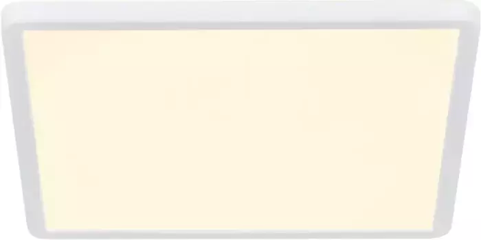Светодиодный потолочный светильник Nordlux "OJA", 1 лампочка, источник света Светодиодный модуль | Прочно встроенный светодиод, изменение цвета, вкл. светодиодный модуль, вкл Высота: 2 см, белый
