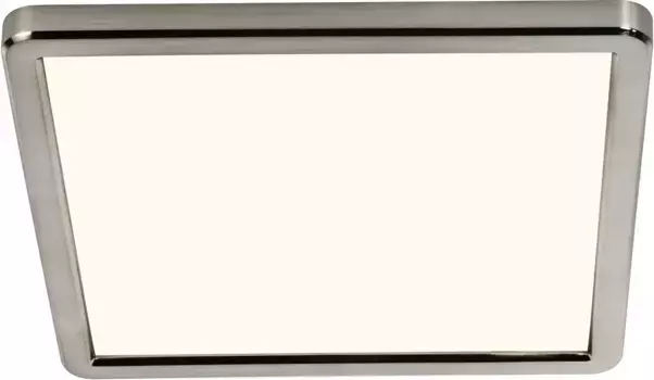 Светодиодный потолочный светильник Nordlux "OJA", 1 лампочка, источник света Светодиодный модуль | Прочно встроенный светодиод, изменение цвета, вкл. светодиодный модуль, вкл Высота: 3 см, цвет chromfarben