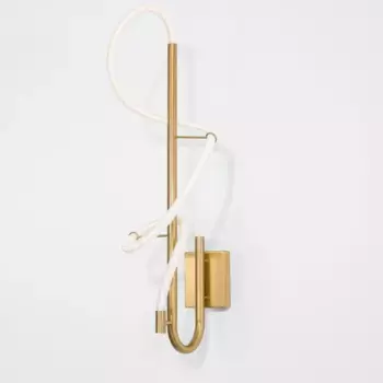 Светодиодный потолочный светильник Nova Luce, золотой