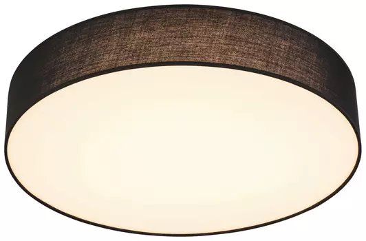 Светодиодный потолочный светильник Novel, 60x11 см, черно-белый