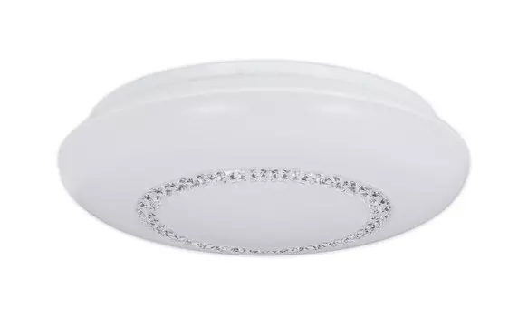 Светодиодный потолочный светильник Nve, 30 см, черный/золотой