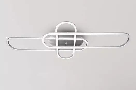 Светодиодный потолочный светильник Nve Carlon, серебряный