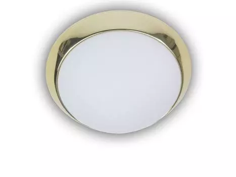 Светодиодный потолочный светильник OPAL GLASS, матовая латунь, светильник для прихожей, светильник для прихожей 30см, светильник для кухни Niermann Standby