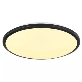 Светодиодный потолочный светильник, опаловый черный, круглый, D 35 см Globo Lighting