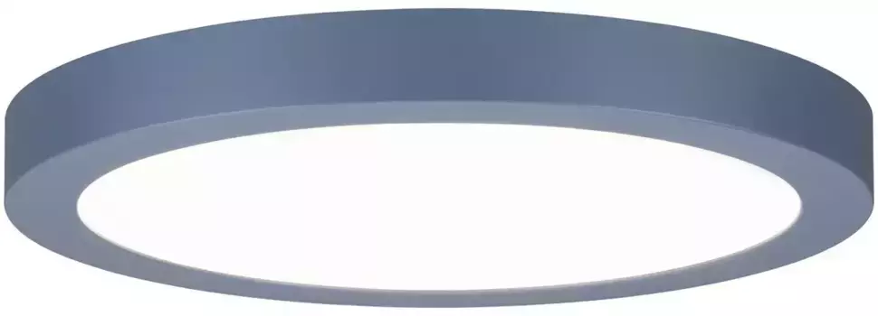 Светодиодный потолочный светильник Paulmann "Abia" 30 см, Высота: 3 см, серо-синий