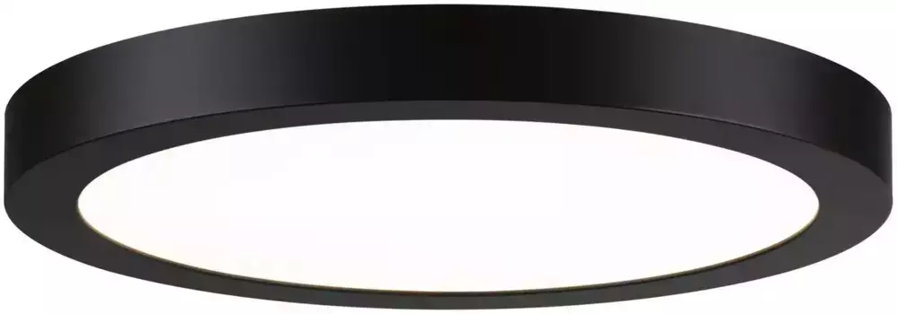 Светодиодный потолочный светильник Paulmann "Abia" 30 см, Высота: 3 см, черный