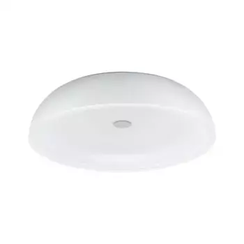 Светодиодный потолочный светильник Paulmann "Jaron 30W 400 мм белый 230В 2700К металл/пластик", 1 лампочка, 3-ступенчатая регулировка яркости 41,0 см, Высота: 9,0 см, белый