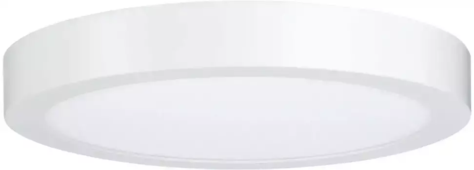 Светодиодный потолочный светильник Paulmann "Лунный", 1 лампочка 17,0 см, Высота: 3,8 см, белый