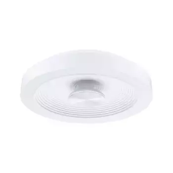 Светодиодный потолочный светильник Paulmann «Потолочный светодиодный светильник Volea IP44 3000K 470лм/1650лм 230В 3,5/1х13Вт», 1 лампочка, диммер, цвет wei/silberfarben