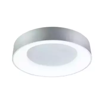 Светодиодный потолочный светильник Paulmann "Selection Bath Casca IP44 1x23W 400mm, 230V металл/пластик", 1 лампочка, WhiteSwitch 40,0 см, Высота: 7,1 см, цвет aluminiumfarben