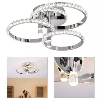 Светодиодный потолочный светильник, потолочный светильник, 31 Вт, современные световые кольца, 230 В H4L