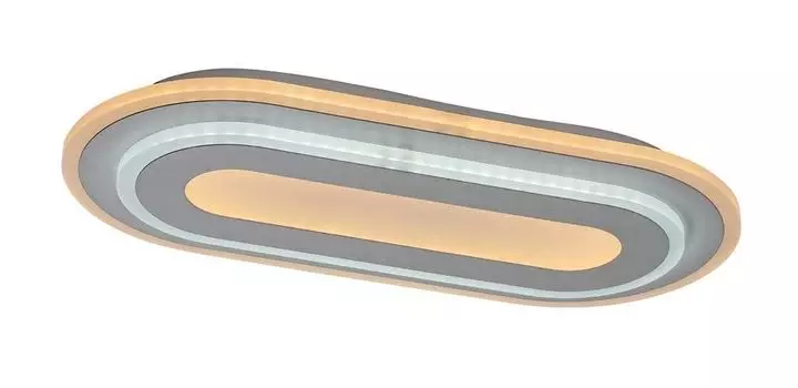 Светодиодный потолочный светильник PRUE металл пластик белый 40Вт 3000К+6000К Д:40см Ш:20см В:4,5см Rabalux