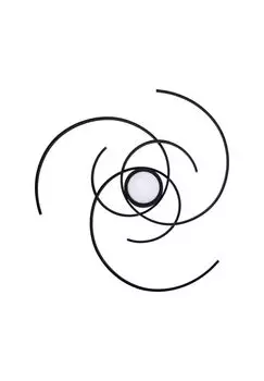 Светодиодный потолочный светильник RADON с регулируемой светодиодной панелью Nve Leuchten, черный