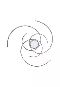 Светодиодный потолочный светильник RADON с регулируемой светодиодной панелью Nve Leuchten, яркая сталь