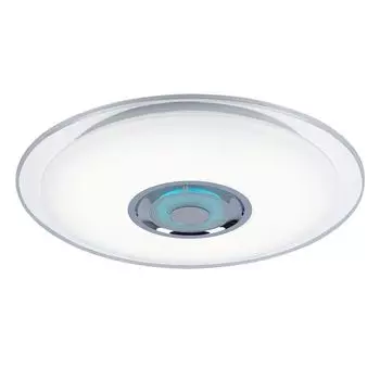 Светодиодный потолочный светильник RGB, Bluetooth, динамик, 47,5 см etc-shop, белый