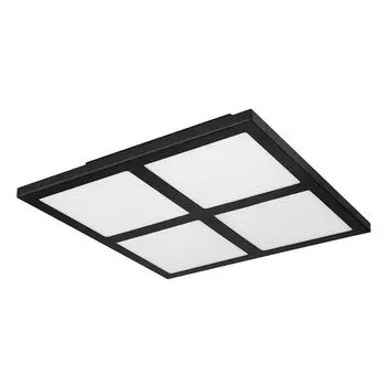 Светодиодный потолочный светильник RGB, пульт дистанционного управления, регулировка яркости, CCT, L 29 см etc-shop, черный