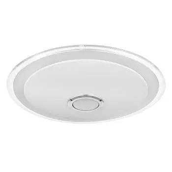 Светодиодный потолочный светильник RGB, пульт дистанционного управления, динамик, D 43 см etc-shop, белый