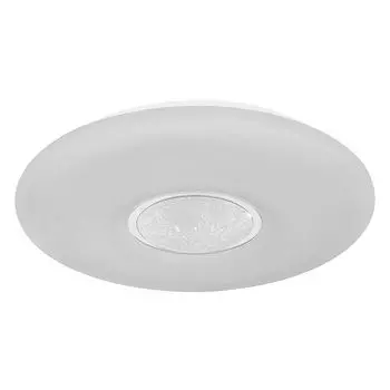 Светодиодный потолочный светильник с регулировкой яркости, эффект радуги, 48,5 см Globo Lighting, белый