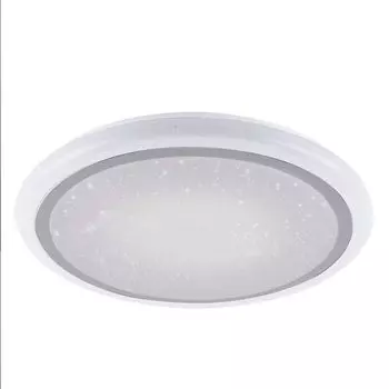 Светодиодный потолочный светильник Selltec LUISA 60см, светодиодное звездное небо, с регулировкой яркости, изменение цвета CCT + RGB для гостиной, спальни, детской комнаты 15230-16ST, белый