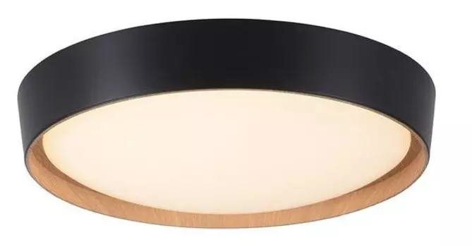 Светодиодный потолочный светильник selltec MILIA rund цвет matt schwarz