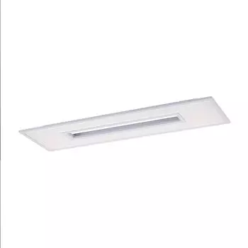 Светодиодный потолочный светильник Selltec RECESS с подсветкой RGB CCT с регулируемой яркостью для гостиной, прихожей, офиса 11645016, 11646016, 11647016, белый