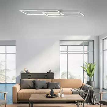 Светодиодный потолочный светильник Selltec, серебряный