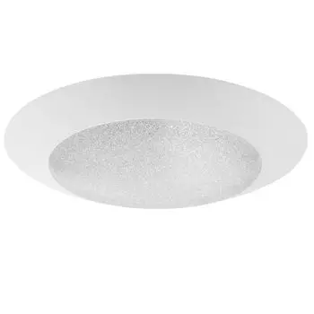 Светодиодный потолочный светильник, стеклянные кристаллы, схема CCT, D 60см Globo Lighting, белый