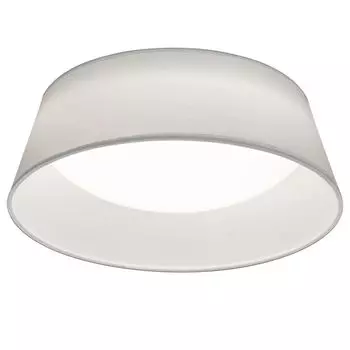 Светодиодный потолочный светильник, текстильный, белый, 34 см etc-shop