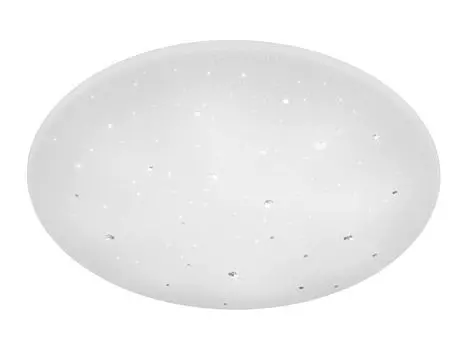 Светодиодный потолочный светильник Trio Achat R62736000, белый акрил, 40 Вт, эффект звездного света
