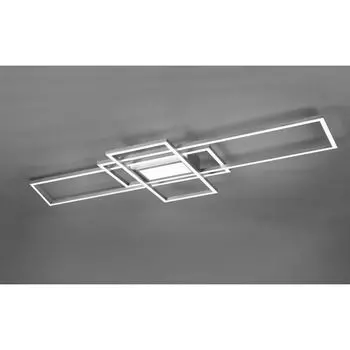 Светодиодный потолочный светильник Trio IRVINE матовый никель, серебро