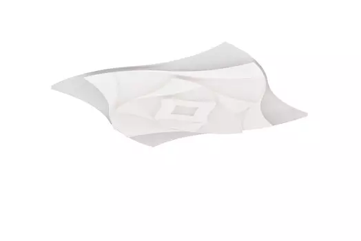 Светодиодный потолочный светильник Trio Leuchten, 48x48x5,5 см, белый