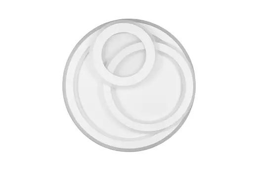 Светодиодный потолочный светильник Trio Leuchten, 51x7 см, белый