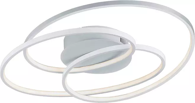 Светодиодный потолочный светильник Trio Leuchten, 60x13,5x43 см, белый