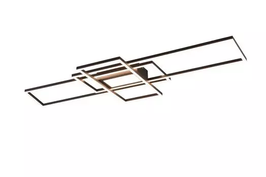 Светодиодный потолочный светильник Trio Leuchten IRVINE антрацит, темно-серый