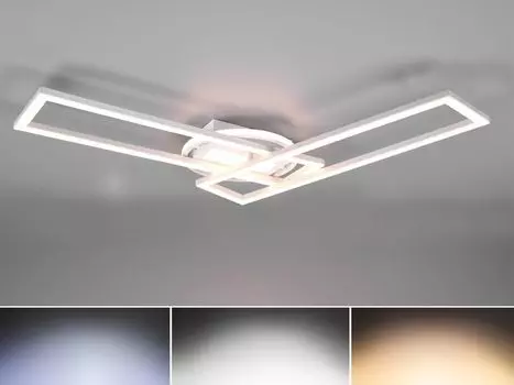 Светодиодный потолочный светильник TWISTER белый 90x24см Reality Leuchten