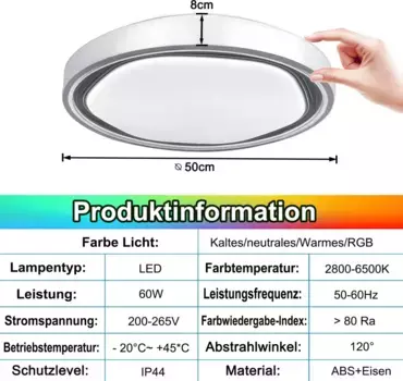 Светодиодный потолочный светильник UISEBRT