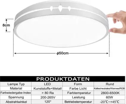 Светодиодный потолочный светильник UISEBRT
