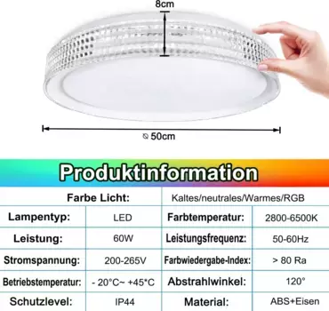 Светодиодный потолочный светильник UISEBRT