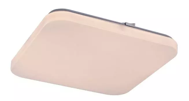 Светодиодный потолочный светильник VENDEL металл пластик белый 18Вт 3000К Д:32см Ш:32см В:6см Rabalux