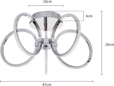 Светодиодный потолочный светильник ZMH