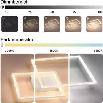 Светодиодный потолочный светильник ZMH, белый